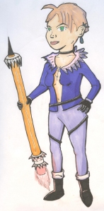 Kateri, Guardian of the Pencil Lance