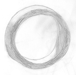 My sketch of Masking Tape- Light Source 1